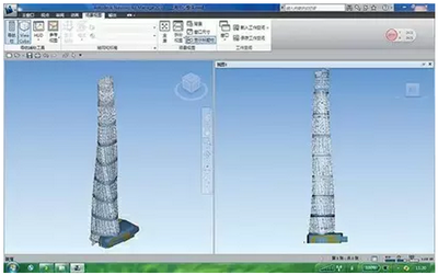 BIM技術在上海中心大廈中的應用與開發